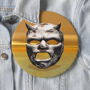 Mask of Stone Button
