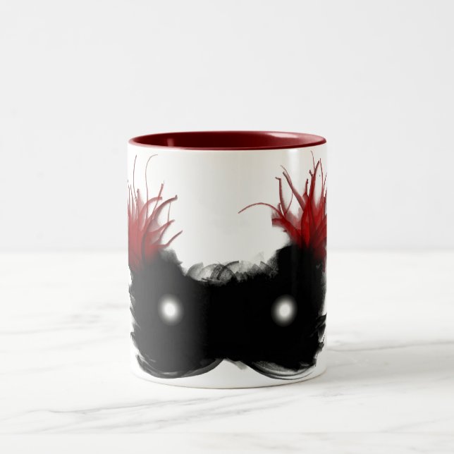 Mask of the phantom Two-Tone coffee mug (Center)