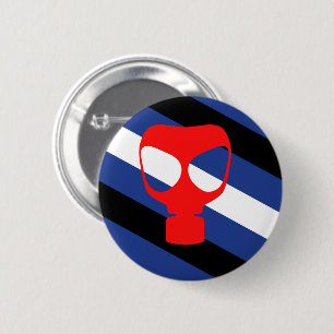 Mask Pride Flag 6 Cm Round Badge