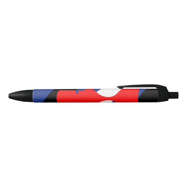 Mask Pride Flag Black Ink Pen (Top)