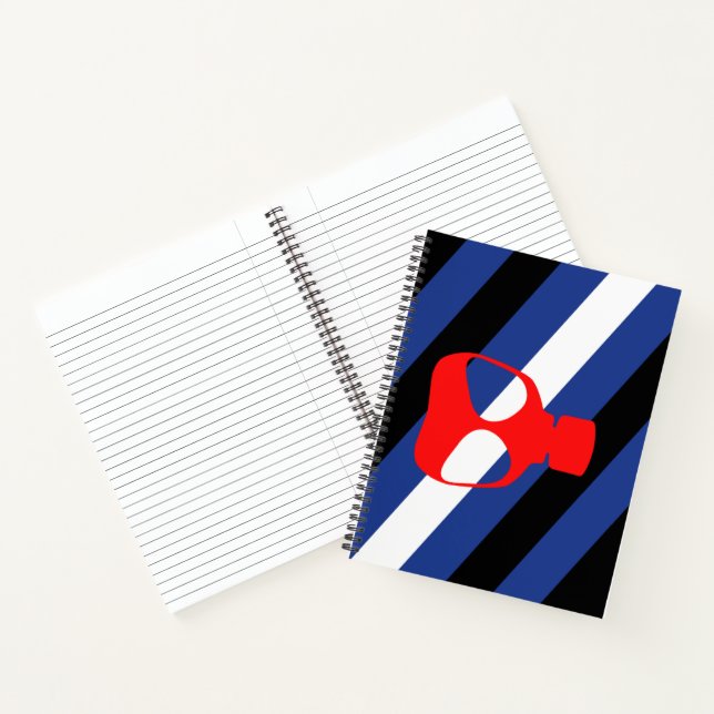 Mask Pride Flag Notebook (Inside)