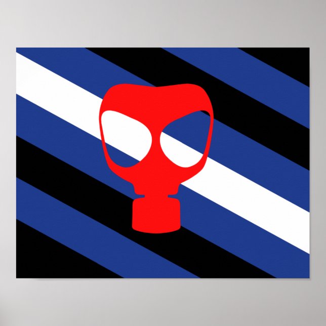 Mask Pride Flag Poster (Front)