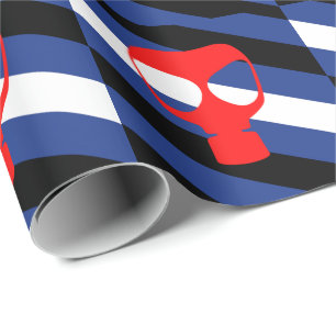 Mask Pride Flag Wrapping Paper