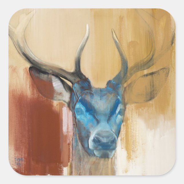 Mask Square Sticker (Front)