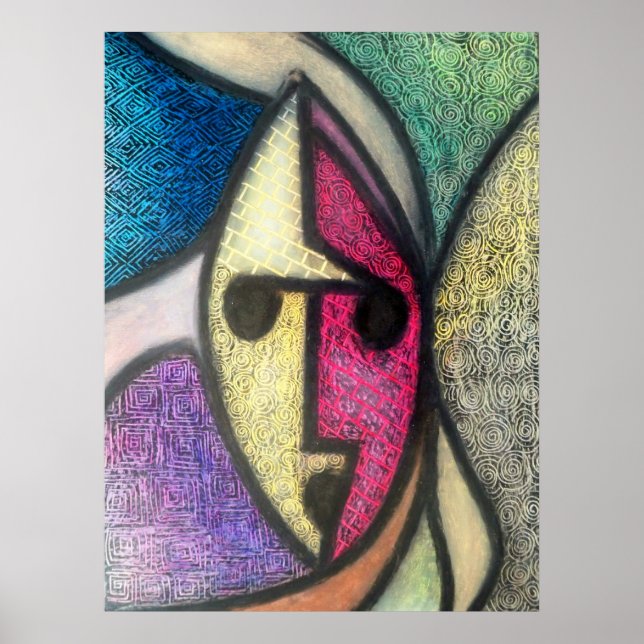 Mask Texture Poster (Front)