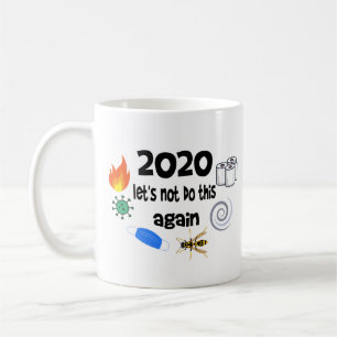 Mask Toilet Paper Hurricanes Wildfires Hornets Coffee Mug