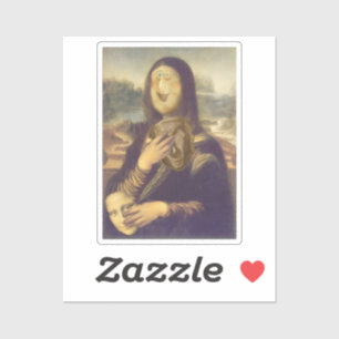 Mask Undecided Mona Lisa