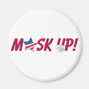 Mask Up! - America Magnet