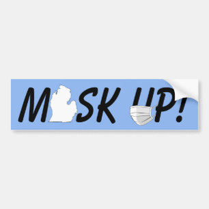 Mask Up! Bumper Sticker