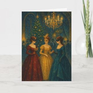 Masked Ball Christmas Card