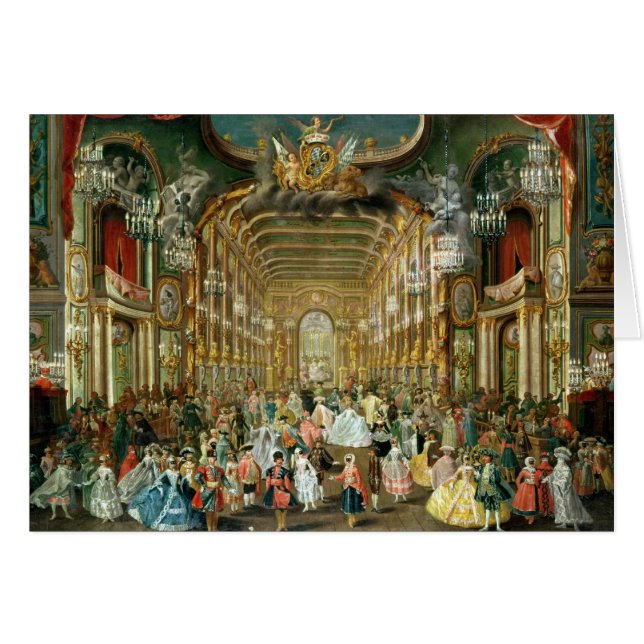 Masked Ball in the Hoftheater, Bonn, 1754 (Front Horizontal)