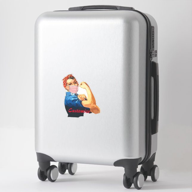 Masked Female Empowerment Thunder_Cove (Suitcase)