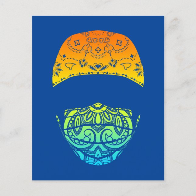 masked in paisley (Front)