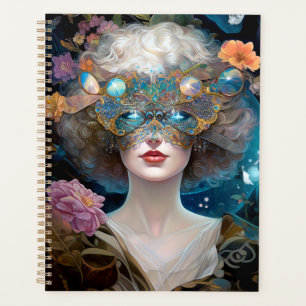 Masked Lady Fantasy Art Planner