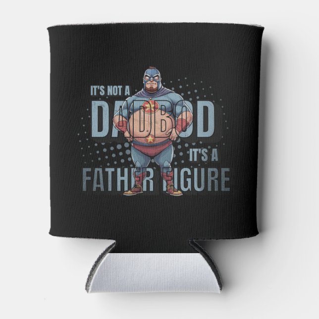 Masked Marvel Dad: The Ultimate Father Figure! Can Cooler (Front)