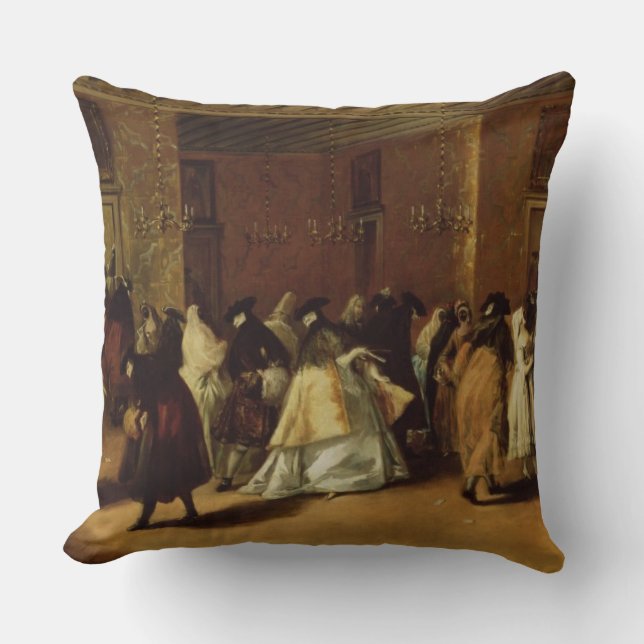 Masked Meeting Cushion (Front)