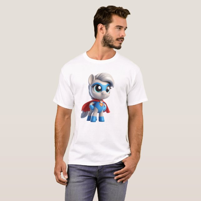 Masked pony, fearless hero. T-Shirt (Front Full)