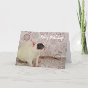 Masked Rat — Ratty Birthday Card
