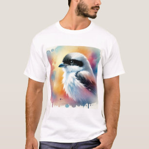 Masked shrike 130924AREF137 - Watercolor T-Shirt