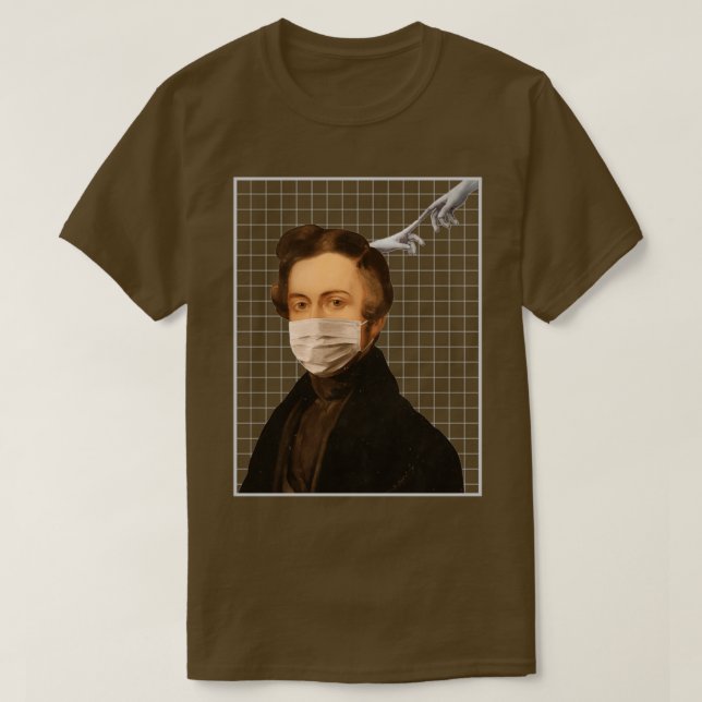 Masked Up Renaissance Art 2 T-Shirt (Design Front)