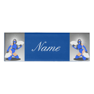 Masked Warrior Princess Thunder_Cove Name Tag