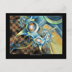 Masking Madness Postcard