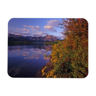 Maskinonge Lake in Waterton Lakes National Park 2 Magnet