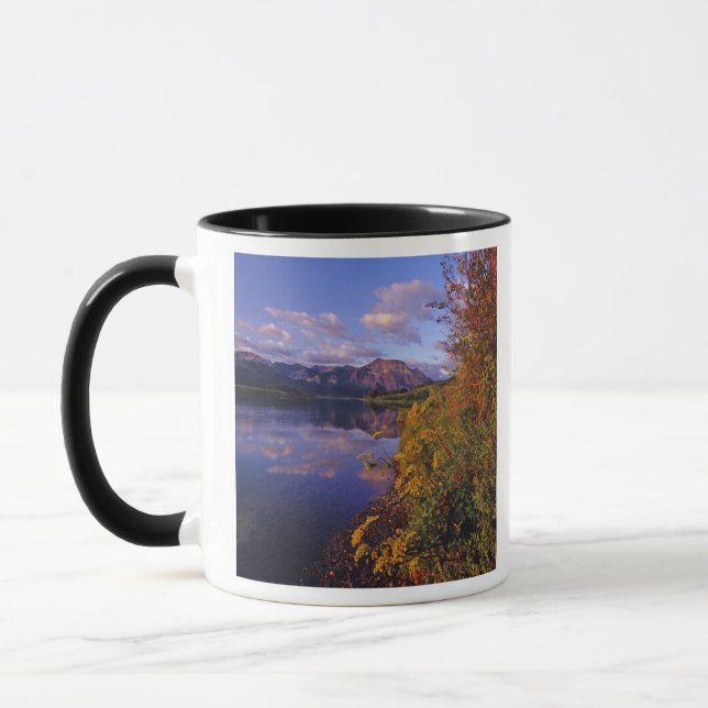 Maskinonge Lake in Waterton Lakes National Park 2 Mug (Left)