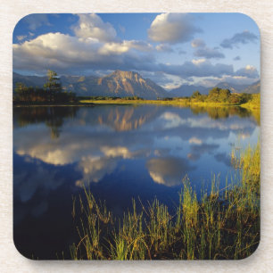Maskinonge Lake in Waterton Lakes National Park Coaster