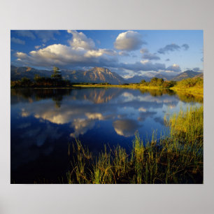 Maskinonge Lake in Waterton Lakes National Park Poster