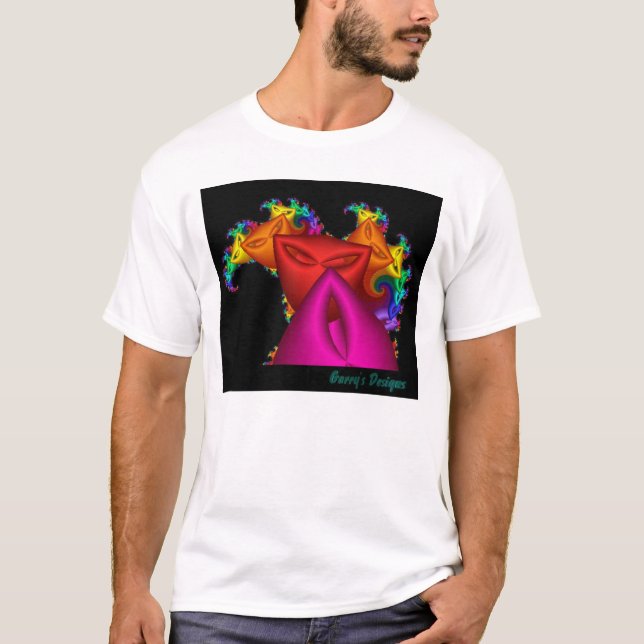 Masks by fractals T-Shirt (Front)