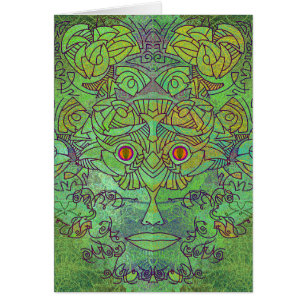 Maskyrinth: Green Spirit Card