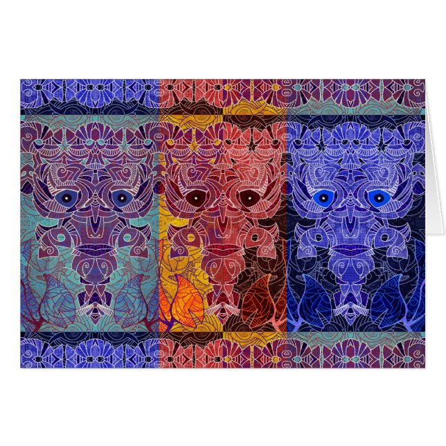 Maskyrinth: The Lumenist Card (Front Horizontal)