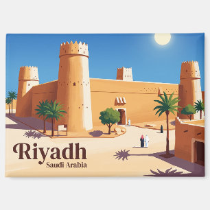Masmak Fortress Saudi Arabia Magnet
