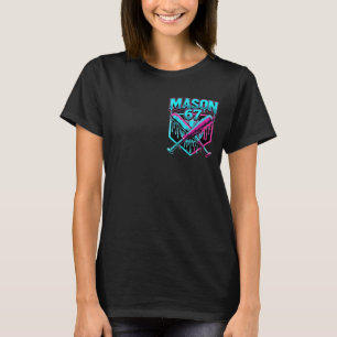 Mason 67 Funny Ice Cream Drip Baseball Meme Graphi T-Shirt