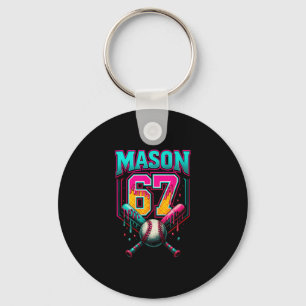 Mason 67 Funny Ice Cream Drip Bysebyll Ice Cream D Key Ring