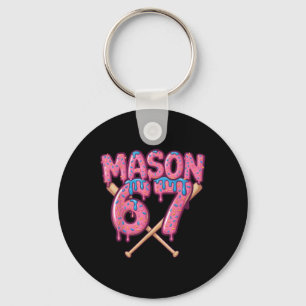 Mason 67 Funny Ice Cream Drip Bysebyll Meme  Key Ring
