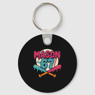 Mason 67 Funny Ice Cream Drip Sell Meme Graphics 1 Key Ring