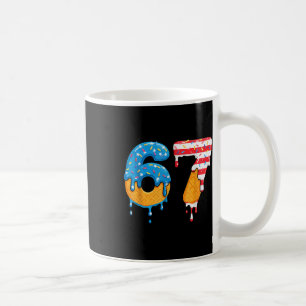 Mason 67 Ice Cream Drip Meme Six Seven Usa Flag Fu Coffee Mug