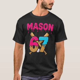 Mason 67 Ice Cream Meme Funny Six Seven mason ice  T-Shirt