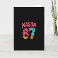 Mason 67 Ice Cream Meme Funny Six Seven (on Ck) Pu
