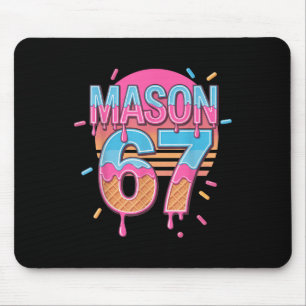 Mason 67 Meme Ice Cream Bysebyll Drip  Mouse Pad