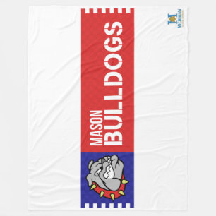 Mason Bulldogs #2 Fleece Blanket