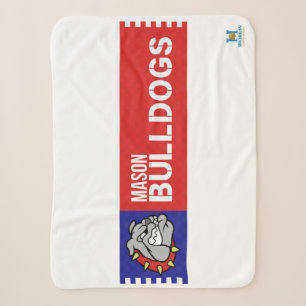 Mason Bulldogs #2 Sherpa Blanket