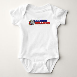 Mason Bulldogs #3 Baby Bodysuit
