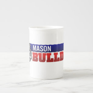 Mason Bulldogs #3 Bone China Mug