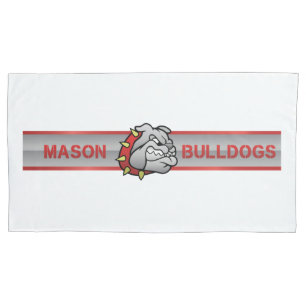 Mason Bulldogs #4 Pillowcase