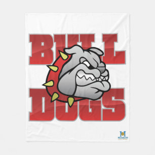 Mason Bulldogs #5 Fleece Blanket