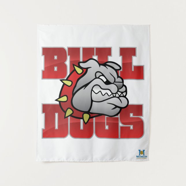 Mason Bulldogs #5 Tapestry (Front)