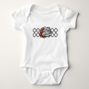Mason Bulldogs #6 Baby Bodysuit